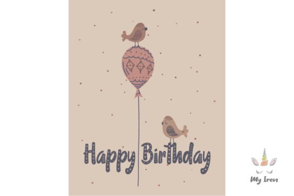 Happy Birthday with Balloons 6 - A Versatile Graphic Asset for Blogs and Websites