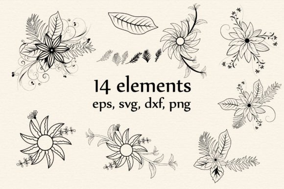 Minimal Wildflower Svg: A Graphic Design Asset for Clean Illustrations