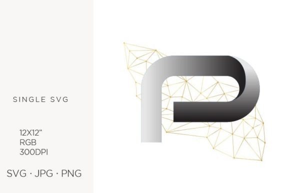 Technology Related Logo Letter P - A Versatile Graphic for Icons and Digital Products