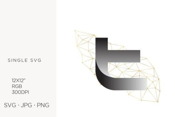 Technology Related Logo Letter T Graphics for Icons and Digital Products